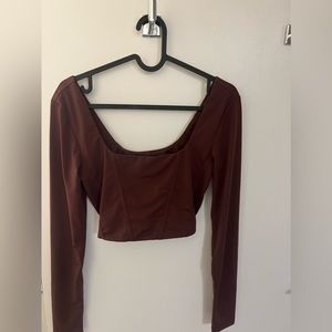 Dynamite corset style crop top